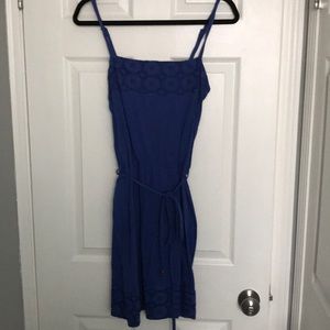Cotton Roxy Dress. With Belt.